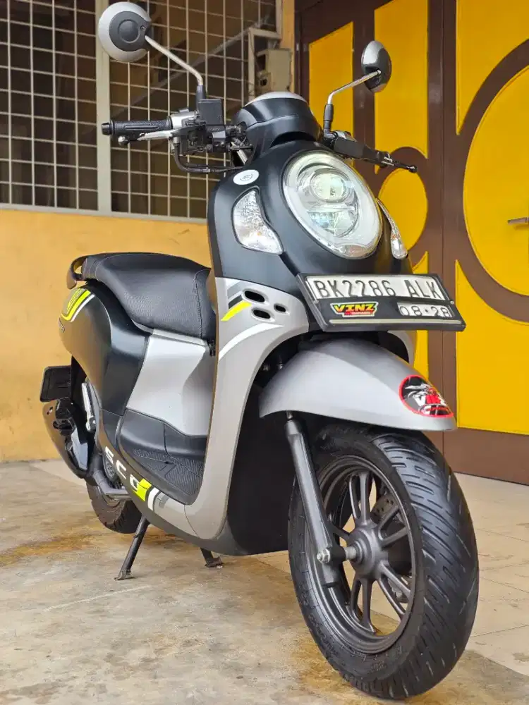 Honda Scoopy / Scoopy 110 Fi 2023 Sporty, Black Premium Doff.