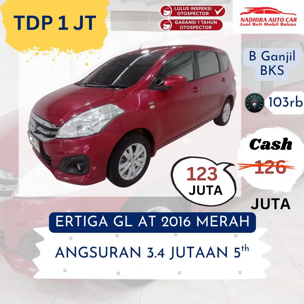Suzuki Ertiga 2016 Bensin