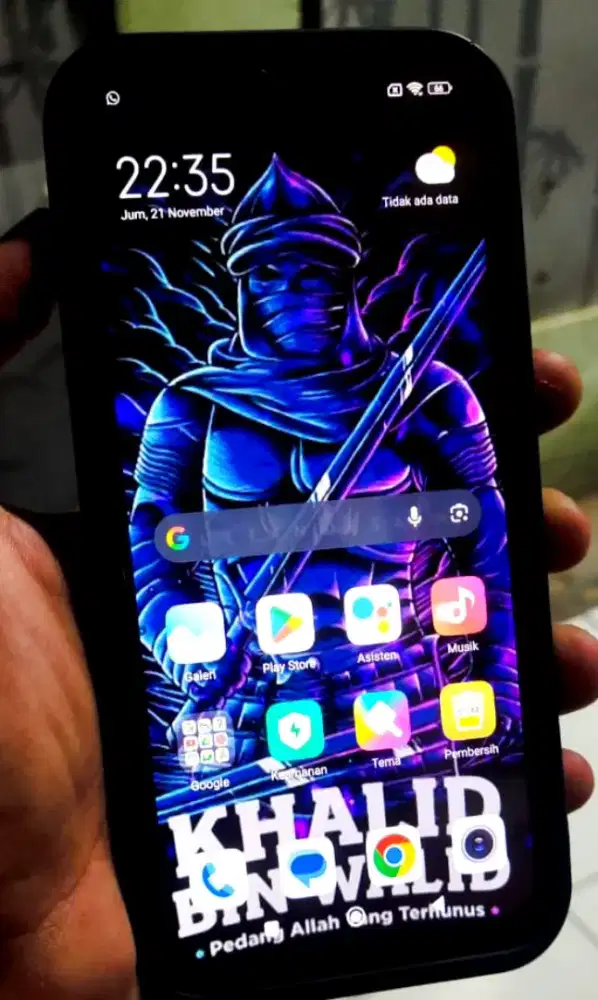 Redmi 9 Sidik jari On