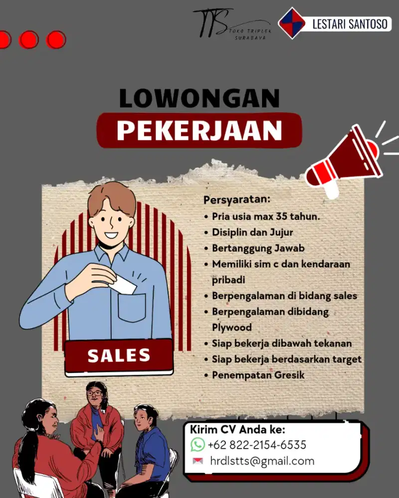 SALES WILAYAH GRESIK