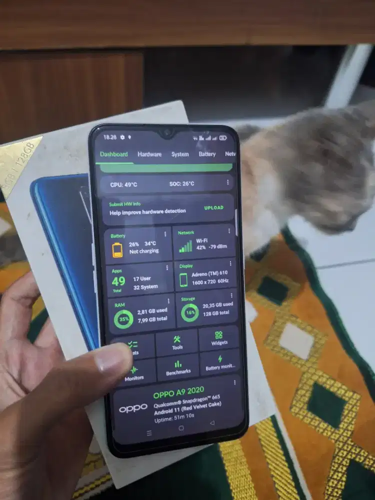 Oppo a9 2020 snapdragon 665 8/128