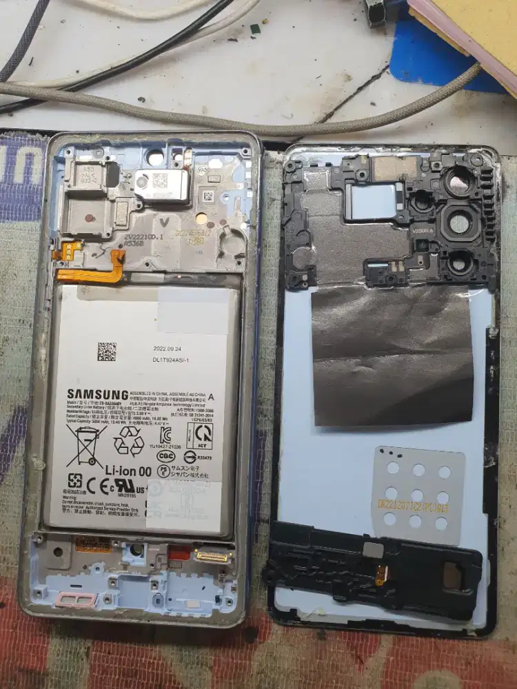 LCD samsung A53 Original Copotan