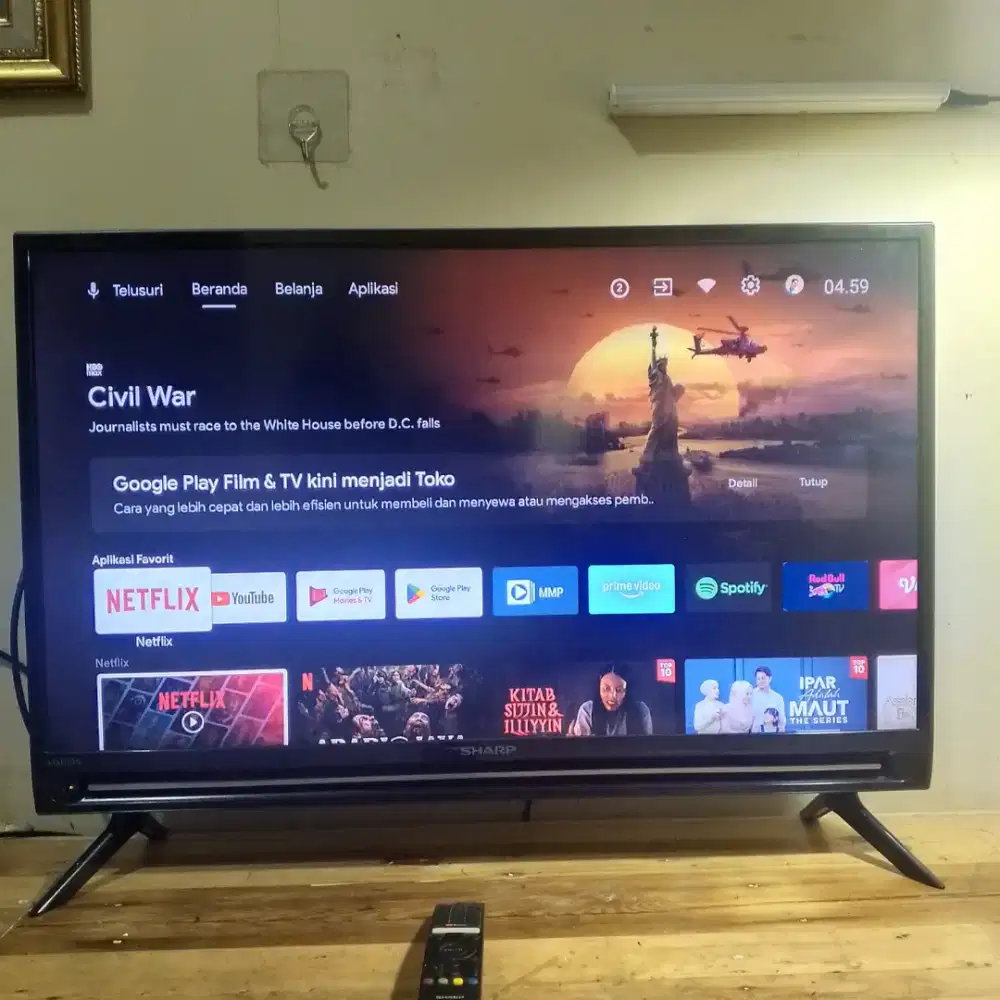 TV Sharp 32 inch Smart TV LED
