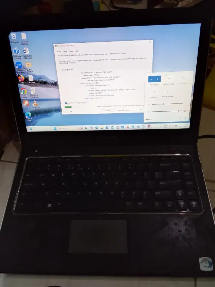 Jual laptop Dell Vostro core I7