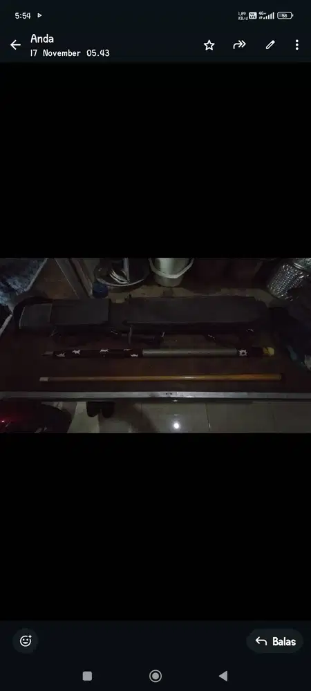Stick dan tas billiard