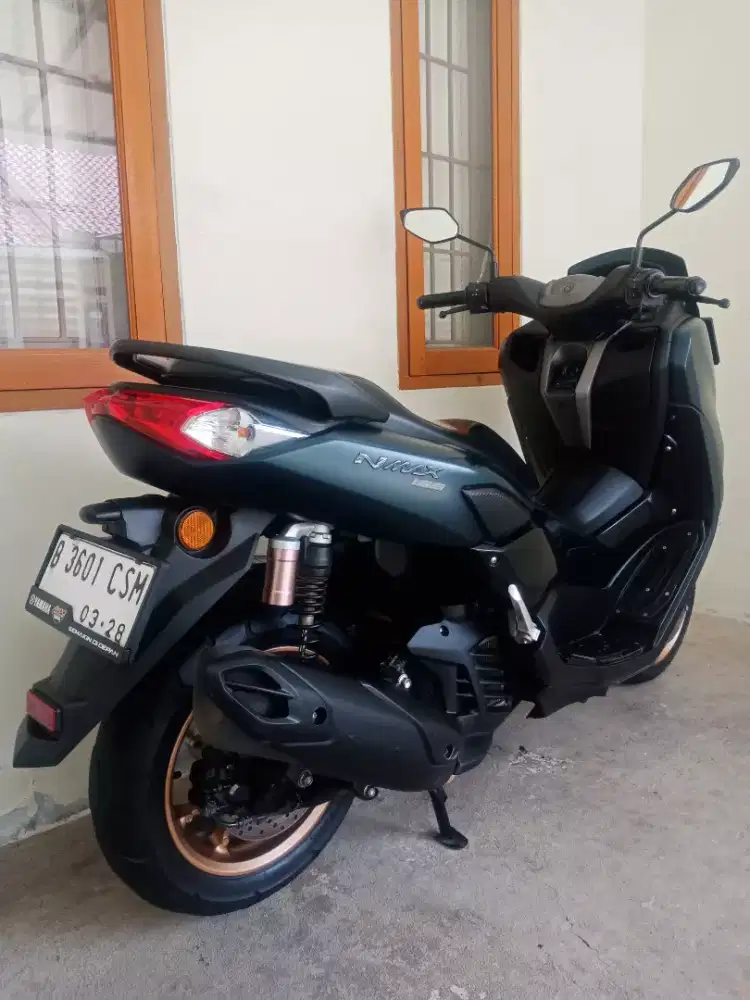 KM 9RB PERAK! NEW NMAX ABS KEYLESS MATTE GREEN PAJAK PANJANG KAYA BARU