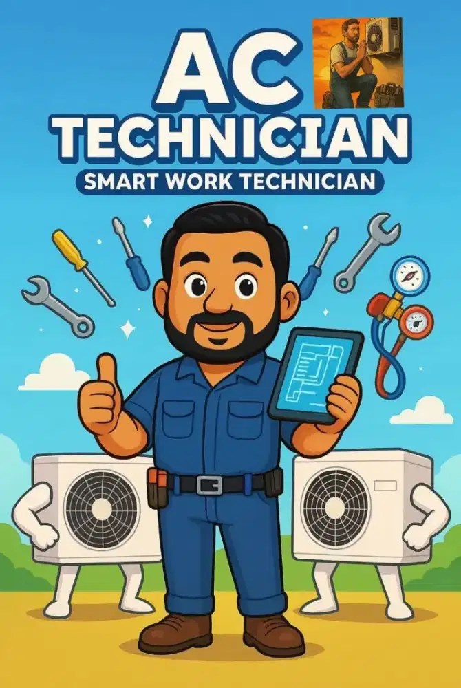 Jasa Service AC, Bongkar pasang AC, Service mesin cuci & Kulkas