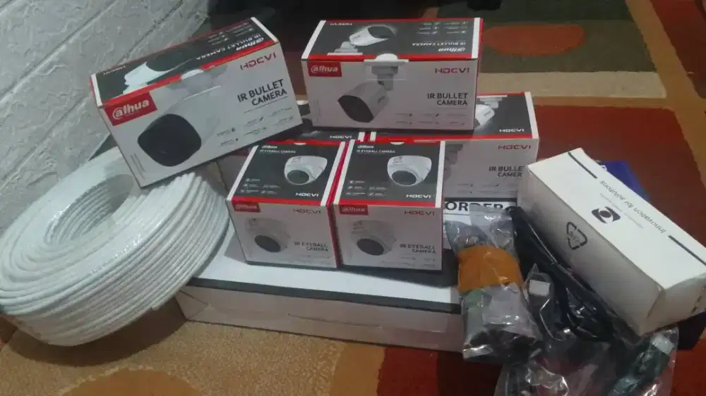 Camera CCTV Dahua 1 set Tinggal Pasang