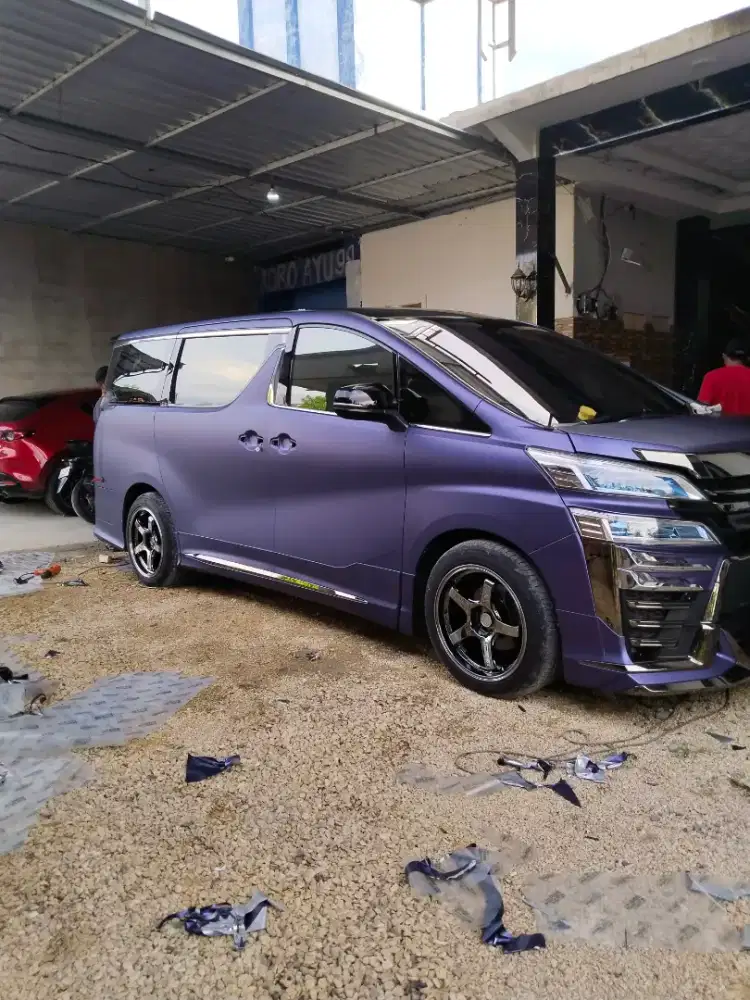 Warping cutting sticker mobil decall