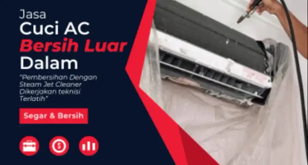 Jasa Service AC, Bongkar pasang AC, Service mesin cuci & Kulkas
