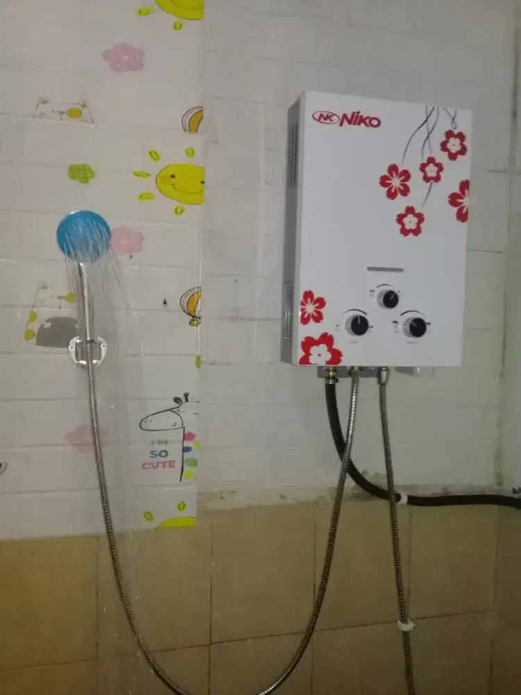 Free Pasang # Water Heater Gas Niko