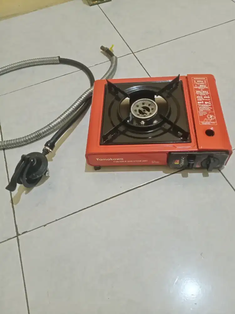 Kompor Portable + Selang Regulator