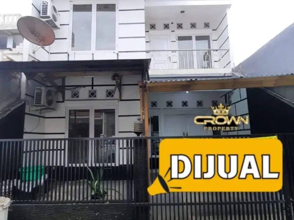 DIJUAL RUMAH BAGUS 2 LT DEKAT STASIUN DI DUTA HARAPAN BEKASI UTARA