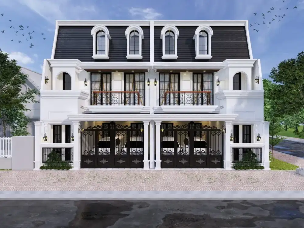 DIJUAL RUMAH BARU EROPA CLASSIC 3 LT DI DUREN SAWIT JAKARTA TIMUR