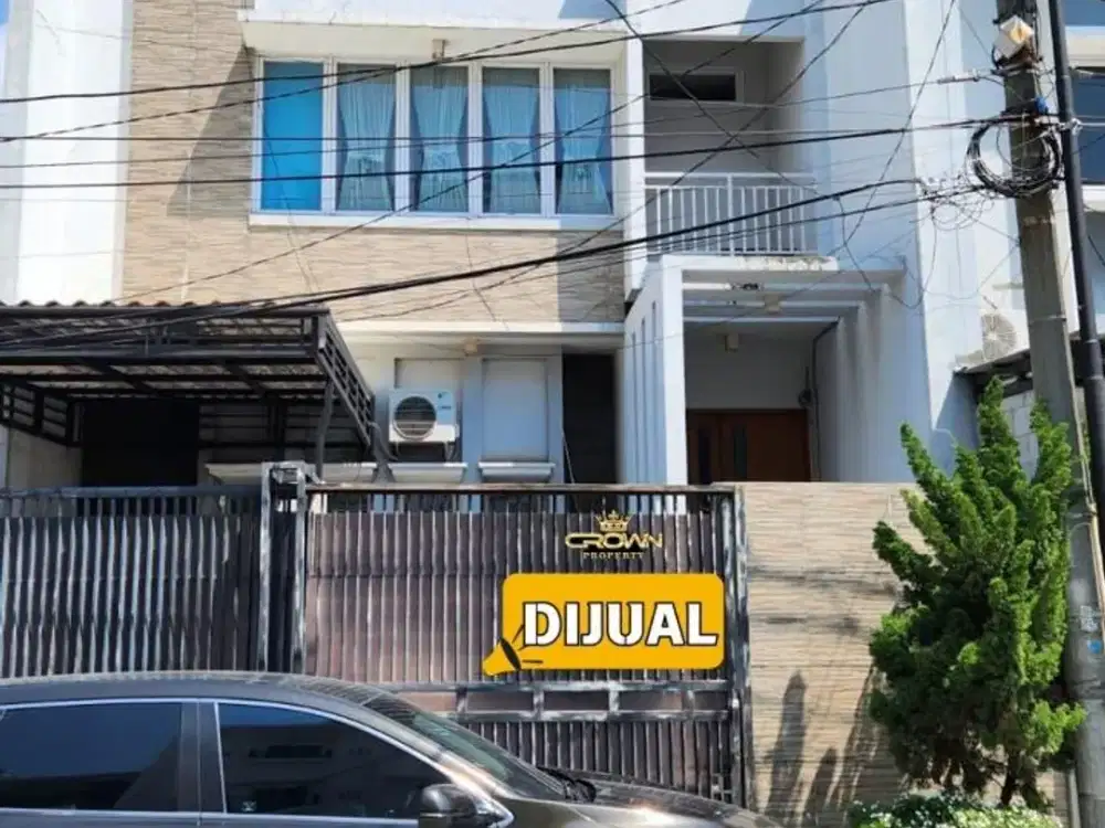 DIJUAL RUMAH 2 LANTAI FURNISHED DI HIBRIDA KELAPA GADING JAKARTA UTARA