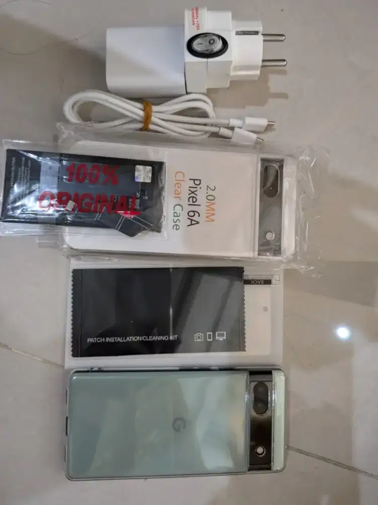 Google Pixel 6A ram 6/128 All Original 98% mulus no minus