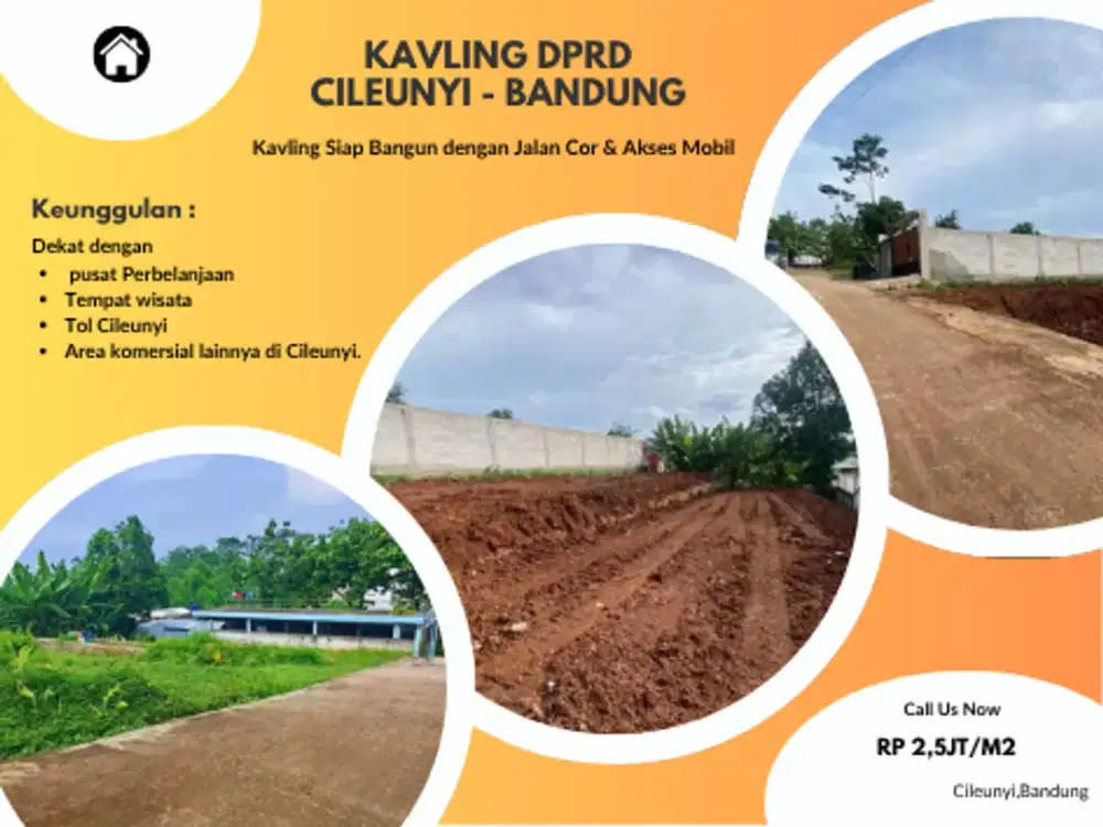 Rp 2.500.000/M² Kavling A2 156m². Harga Termurah untuk Unit Terakhir!