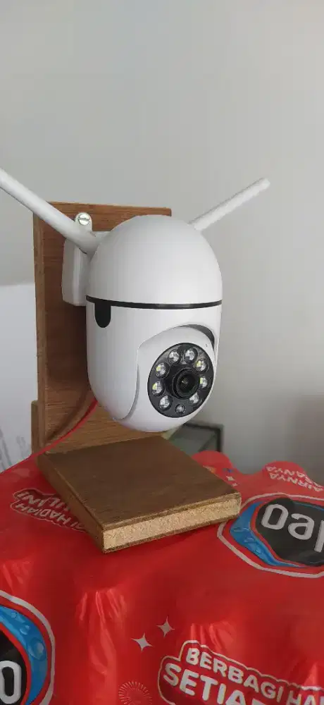 Harga borongan 3 unit Smart CCTV V380 + 3 MicroSDHC 64Gb