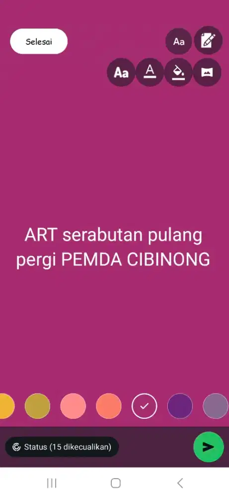 ART serabutan PULANG PERGI CIBINONG