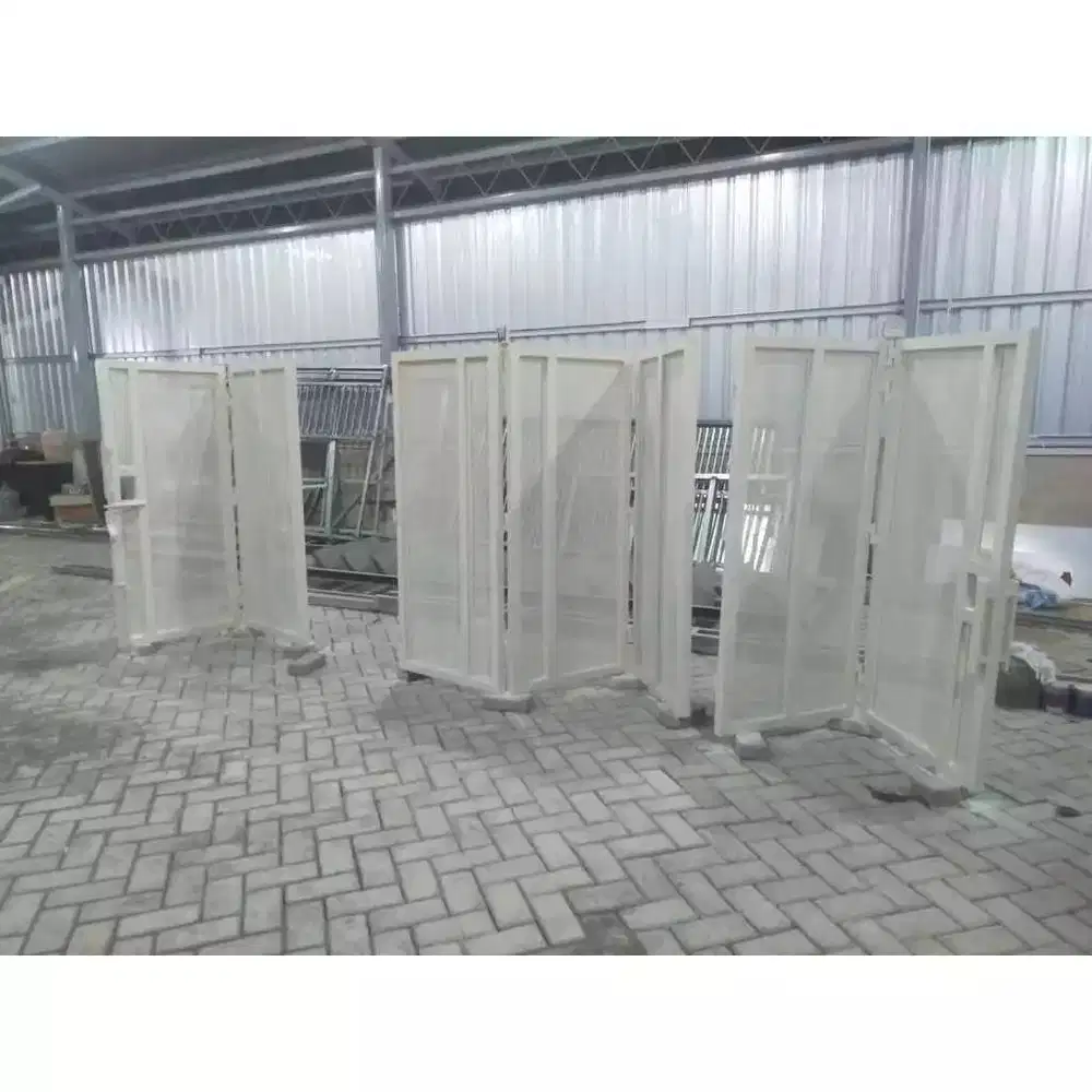 pagar rumah plat bolong anti karat model terbaru