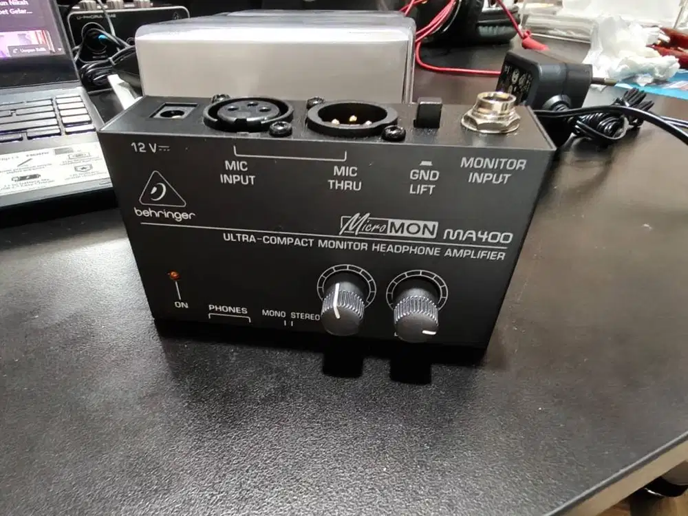 Behringer MA400 micromon ultra compact personal monitor headphone