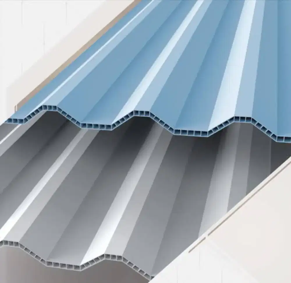 Atap alderon doublel layer