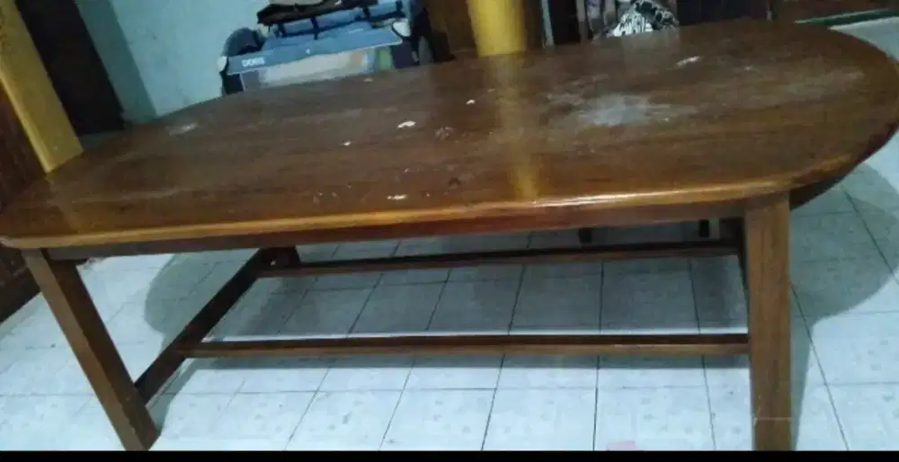 Meja makan kayu jatih