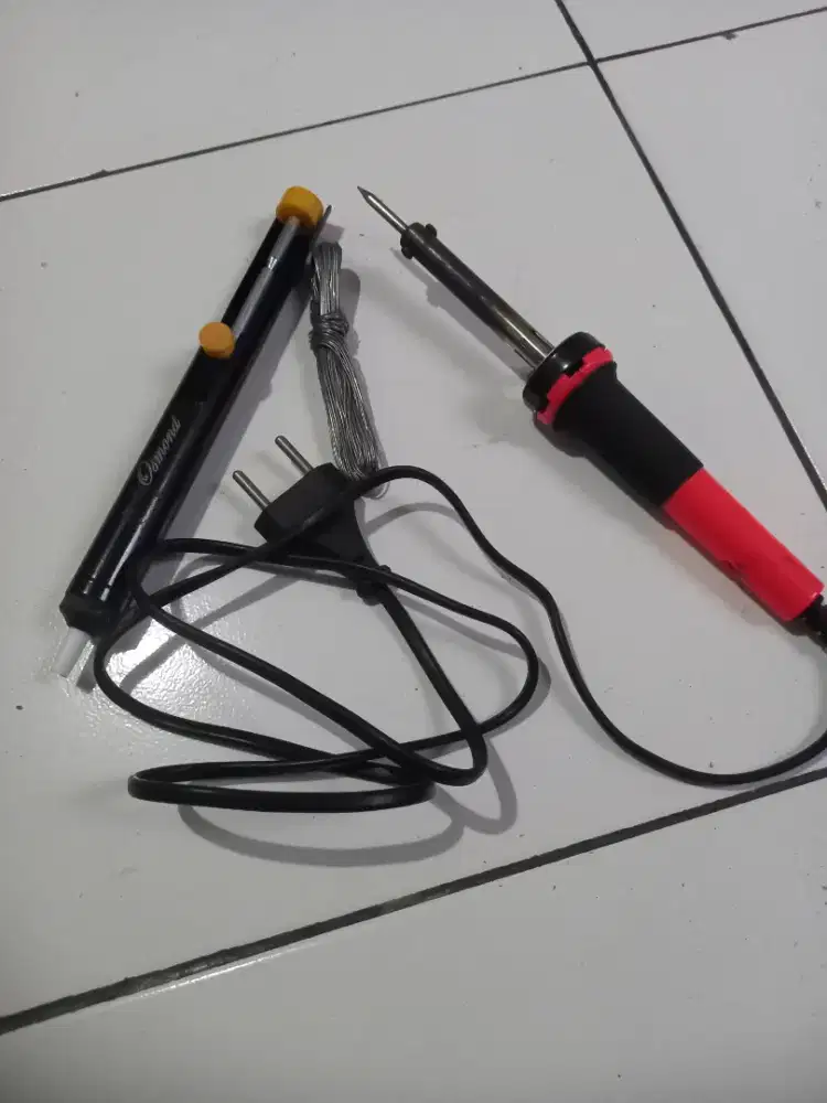 Alat Solder Masih Sangat Bagus,lengkap solder cepat panas