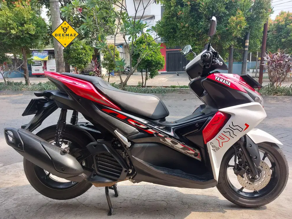 (DP 300 Rb)‼️ Yamaha Aerox Connected Merah Mulus 2024 Cash / Kredit