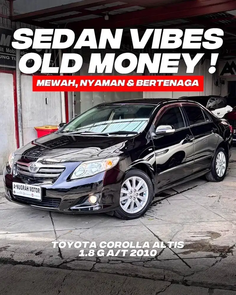 KILOMETER 80 RIBU !! Toyota COROLLA ALTIS G 1.8 MATIC 2010 || ANM