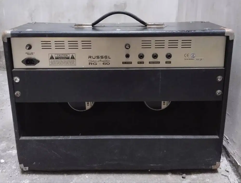 Guitar Amplifier Russell RG-60 Bass Amplifier Russell Sambikerep