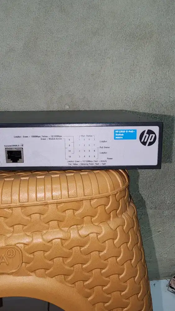 Switch HP ada slot SFP