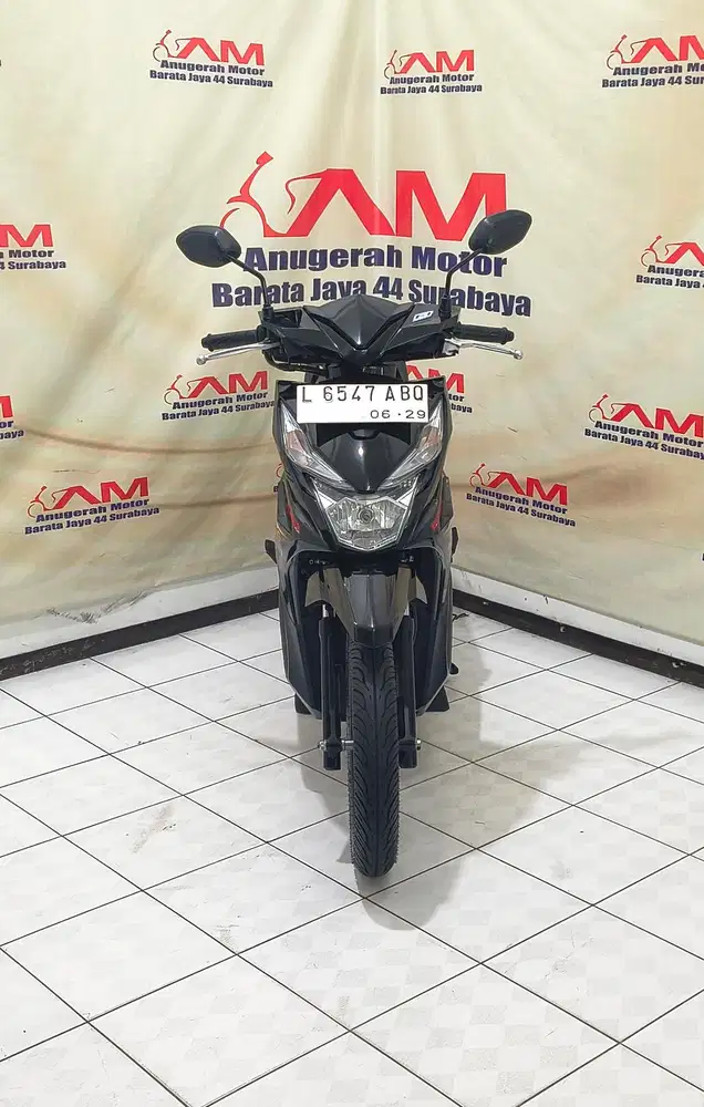 Honda Beat Eco Tahun 2019 warna Hitam glossy
