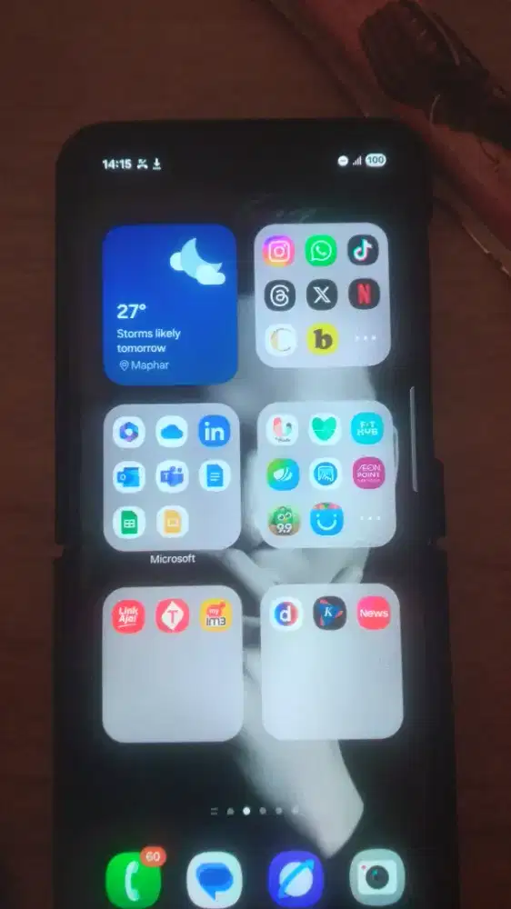 Dijual cepat samsung galaxy z flip3 5G murah di jakarta