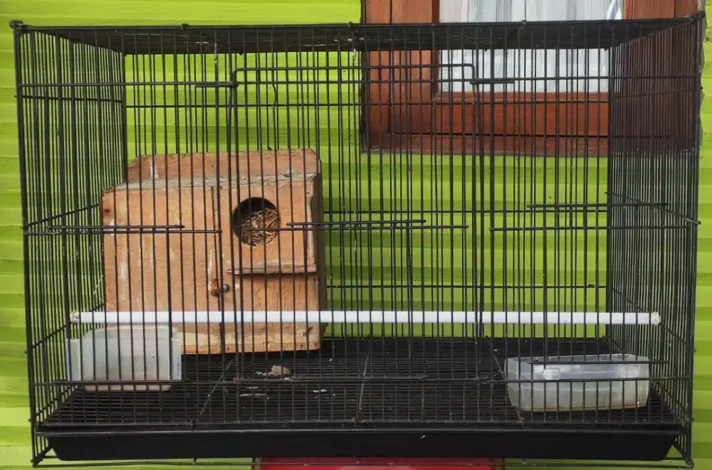 Kandang Import Model Petak Jeruji Besi fullset Glodok