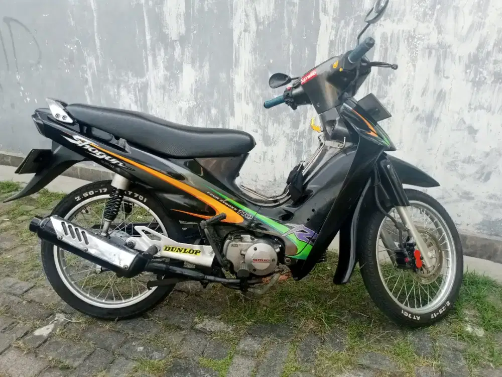 Suzuki shogun 110 siap luar kota