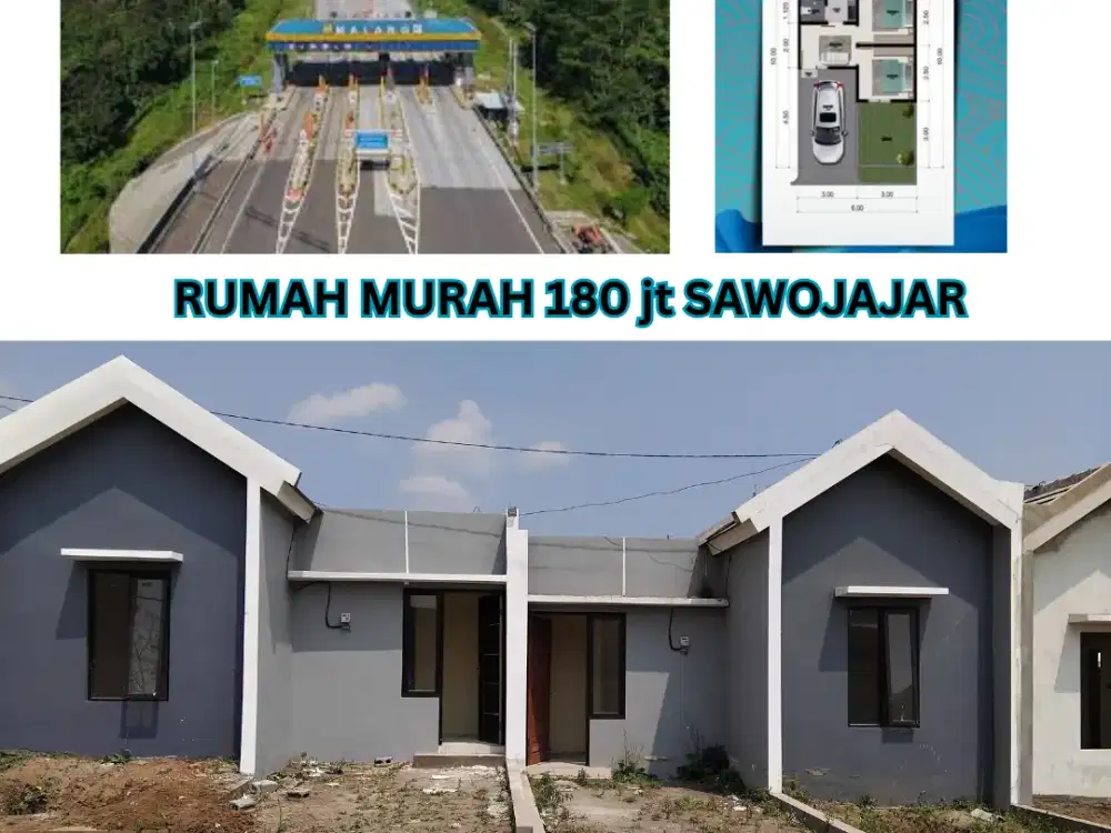 Hunian Terjangkau pakis Unit Baru Harga 180 Juta