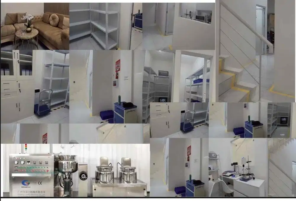 Dijual Pabrik skincare/ pabrik kosmetik CPKB A siap produksi