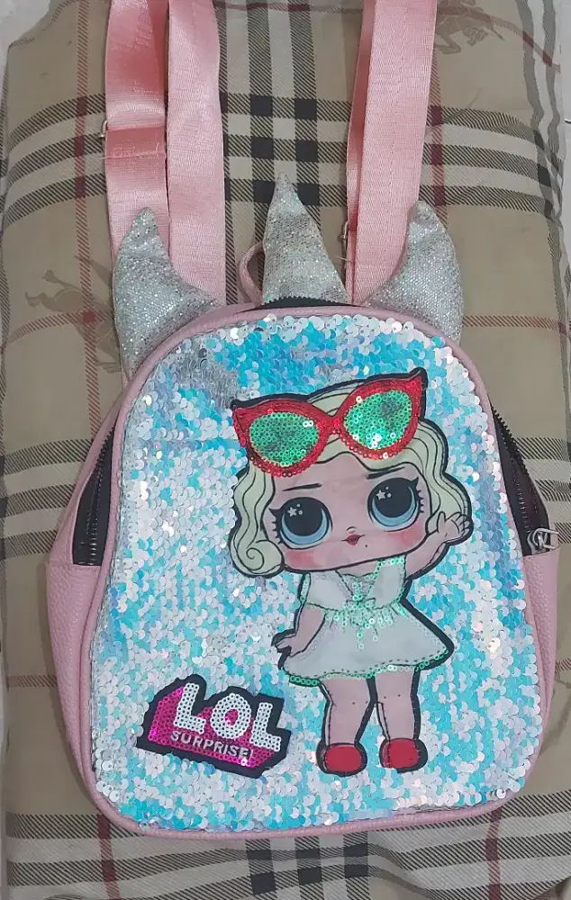 Lol surprise tas ransel anak unicorn