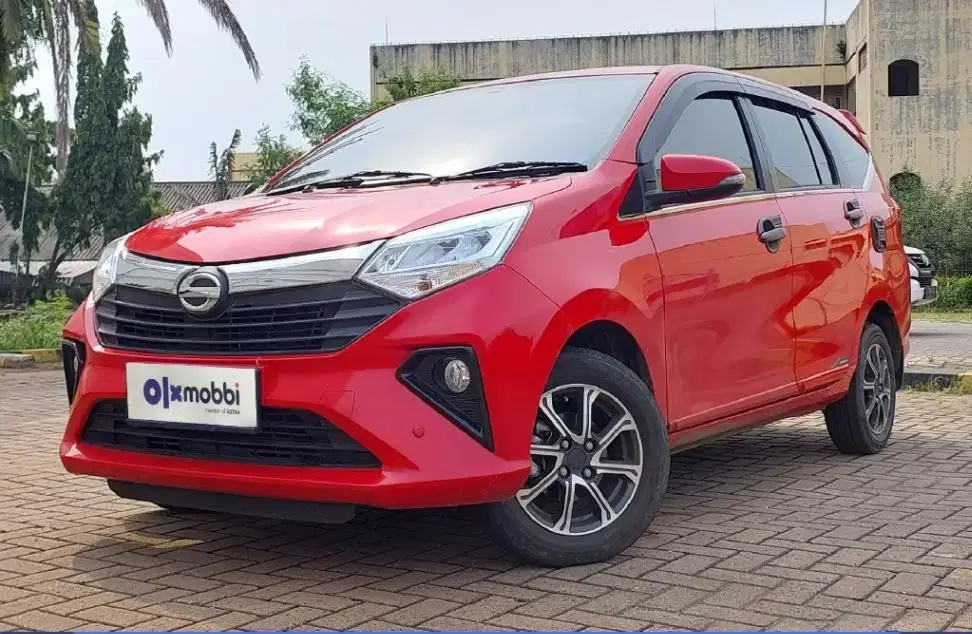 TDP 6,JT Daihatsu Sigra 1.2 R Deluxe Bensin-AT Merah 2019