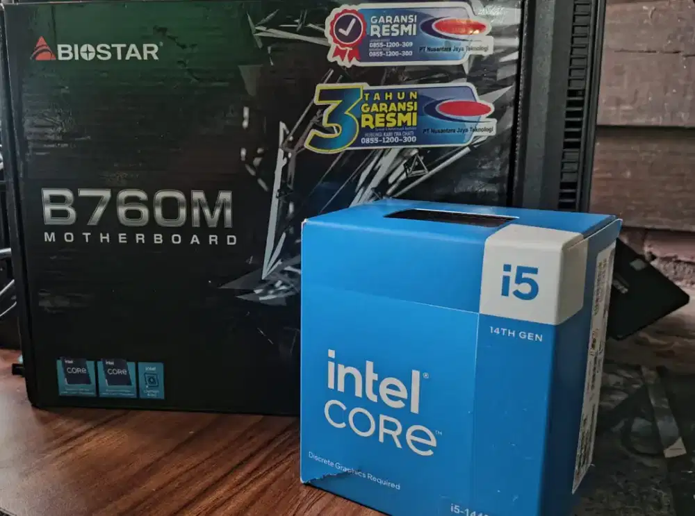 Paket I5 14400F ama b760m ddr5