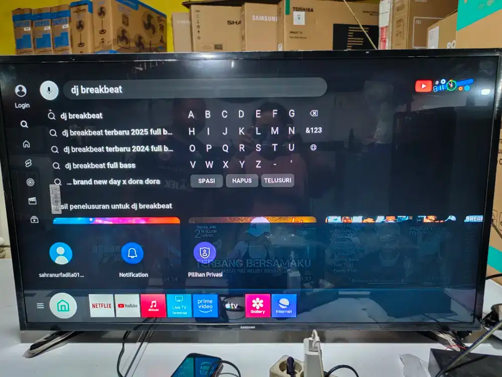 LED Samsung Smart 43 istimewa normal orisinik