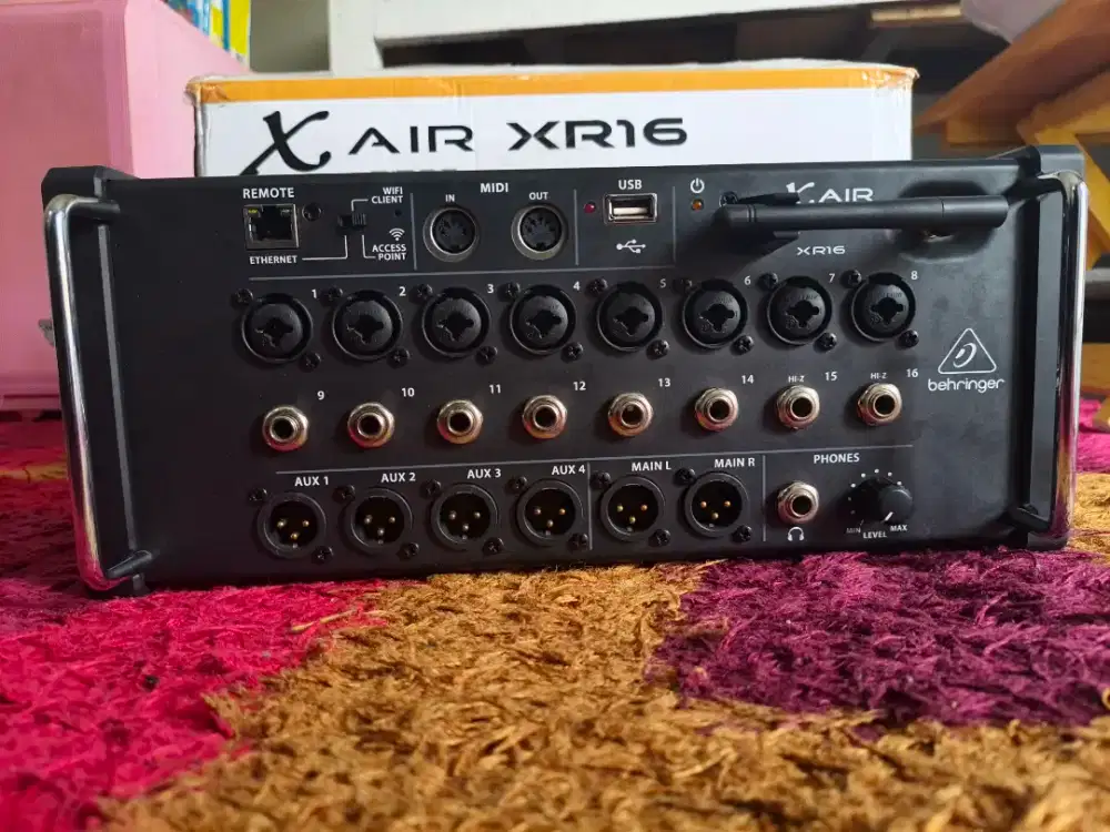 Mixer Behringer XR16 X-Air 16 Mulus Segel Fullset