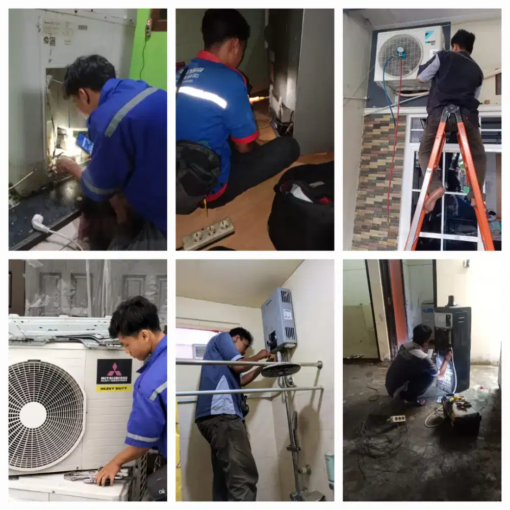 SERVICE CEK WATER HEATER MESIN CUCI KULKAS DISPENSER AC DLL BERGARANSI