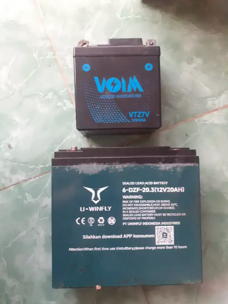 Jual aki bekas/rusak