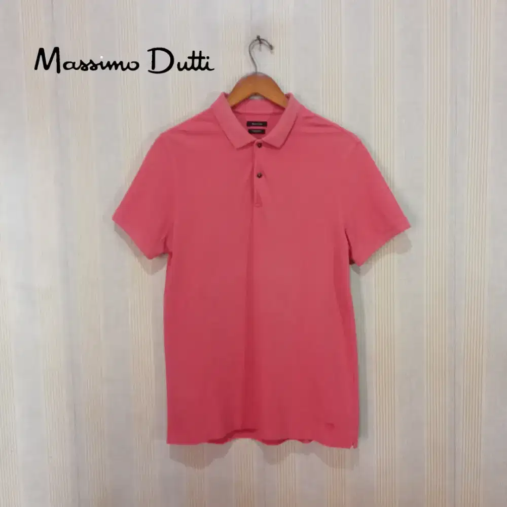 Polo Massimo Dutti Xtrafine Pique Size M