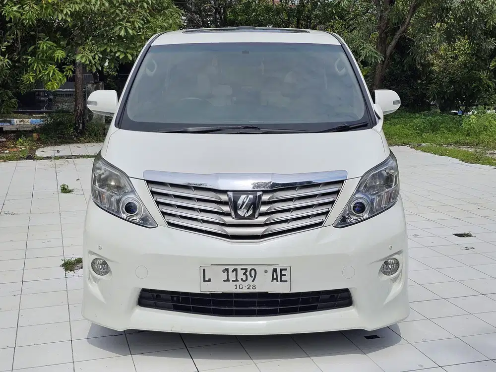 Toyota alphard S audioless 2.4 Matic 2010