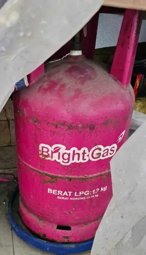 Tabung gas LPG 12 kg (pink)