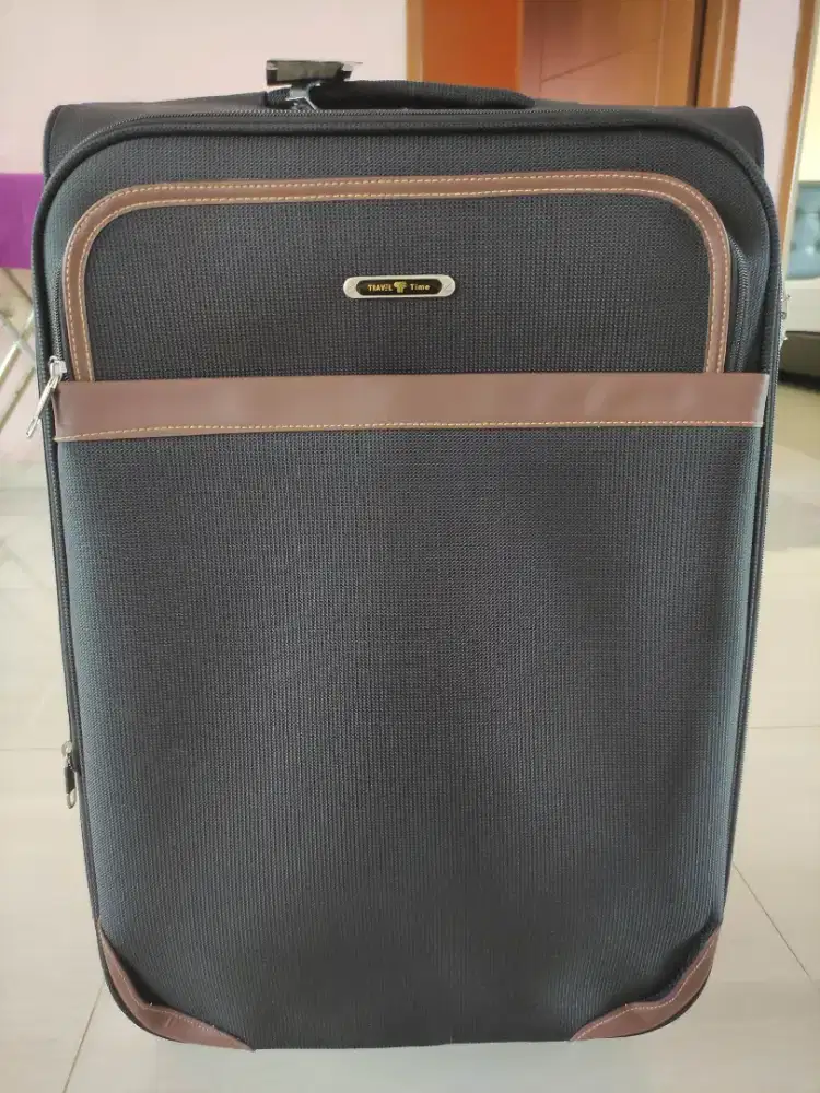 KOPER TRAVEL BAGASI 24 INCH 4 RODA BAGUS MURAH BONUS COVER TSA LOCK