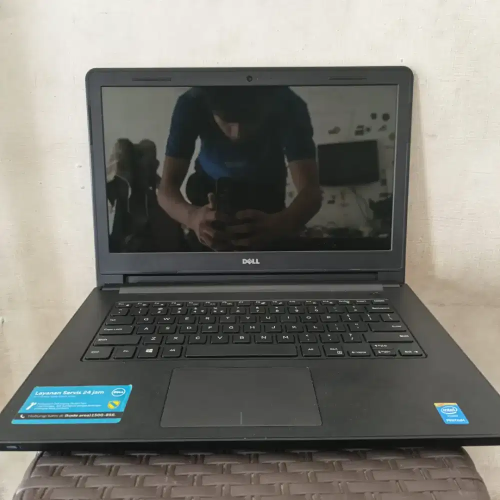 JUAL LAPTOP DELL INSPIRON 14-3451 INTEL PENTIUM N3540 RAM8GB SSD128GB